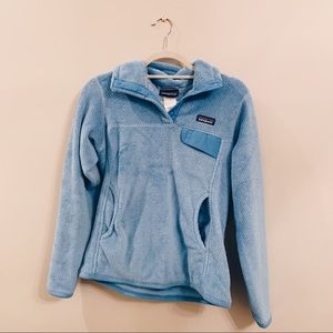 Light Blue Women’s Patagonia Fleece Pullover Small